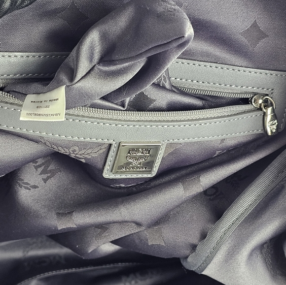 MCM Metallic Backpack - Picture 7 of 9